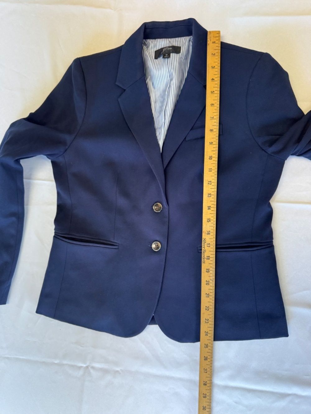 J. Crew Schoolboy Classic Preppy Blazer Navy Size M - Picture 12 of 16